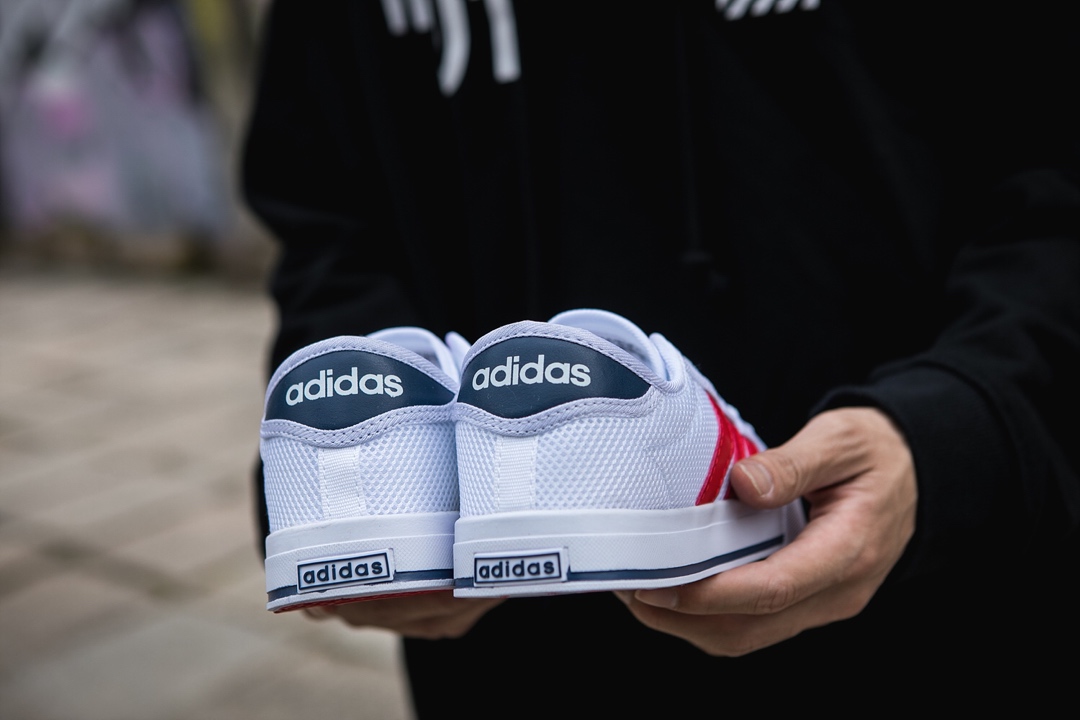 100 真标半码 Adidas阿迪达斯双面大网 男女鞋2019夏季新款运动鞋透气休闲鞋小白板鞋