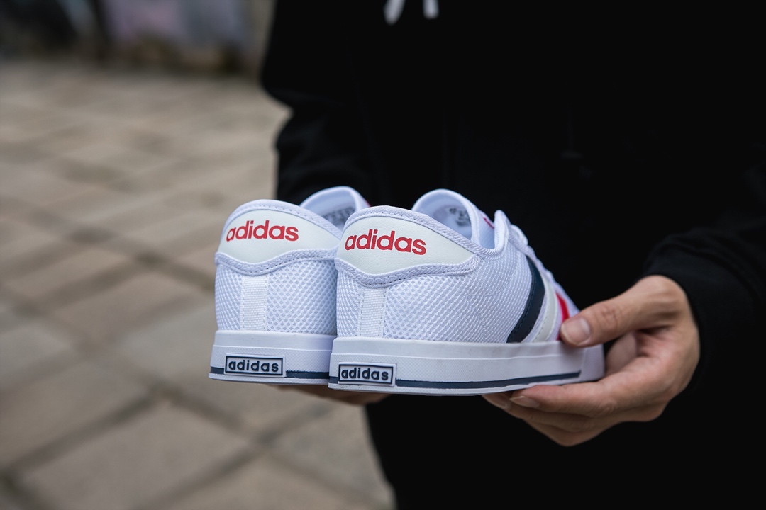 100 真标半码 Adidas阿迪达斯双面大网 男女鞋2019夏季新款运动鞋透气休闲鞋小白板鞋