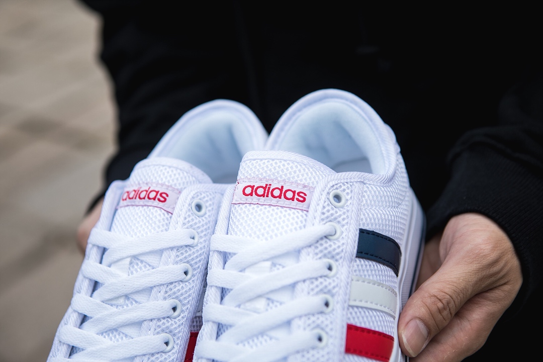100 真标半码 Adidas阿迪达斯双面大网 男女鞋2019夏季新款运动鞋透气休闲鞋小白板鞋