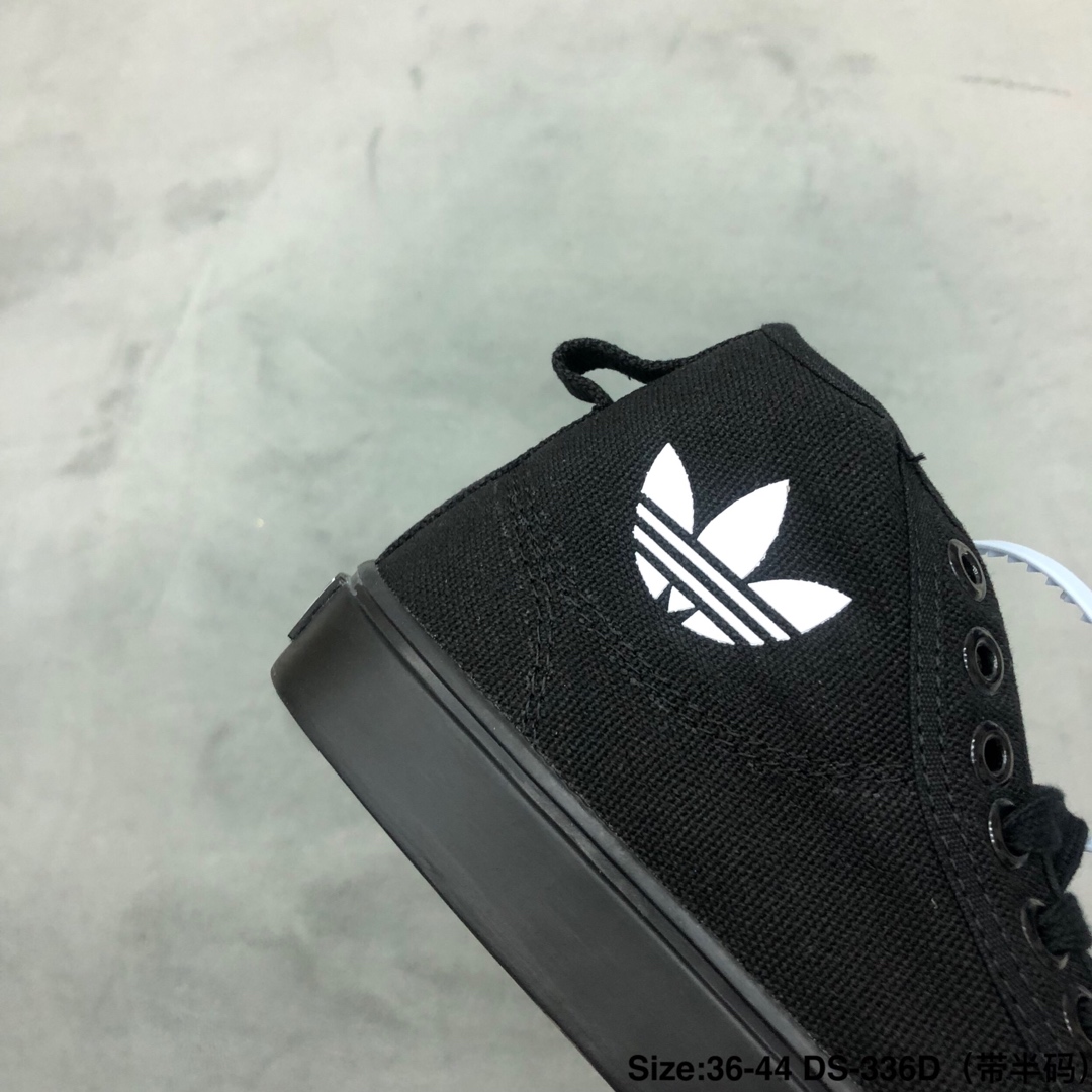 120码数：男女鞋36-44码（带半码）简介：阿迪达斯/Adidas NIZZA 帆布2019高帮新款时尚板鞋