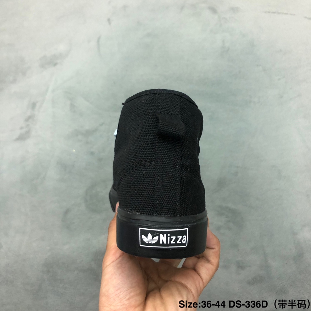 120码数：男女鞋36-44码（带半码）简介：阿迪达斯/Adidas NIZZA 帆布2019高帮新款时尚板鞋