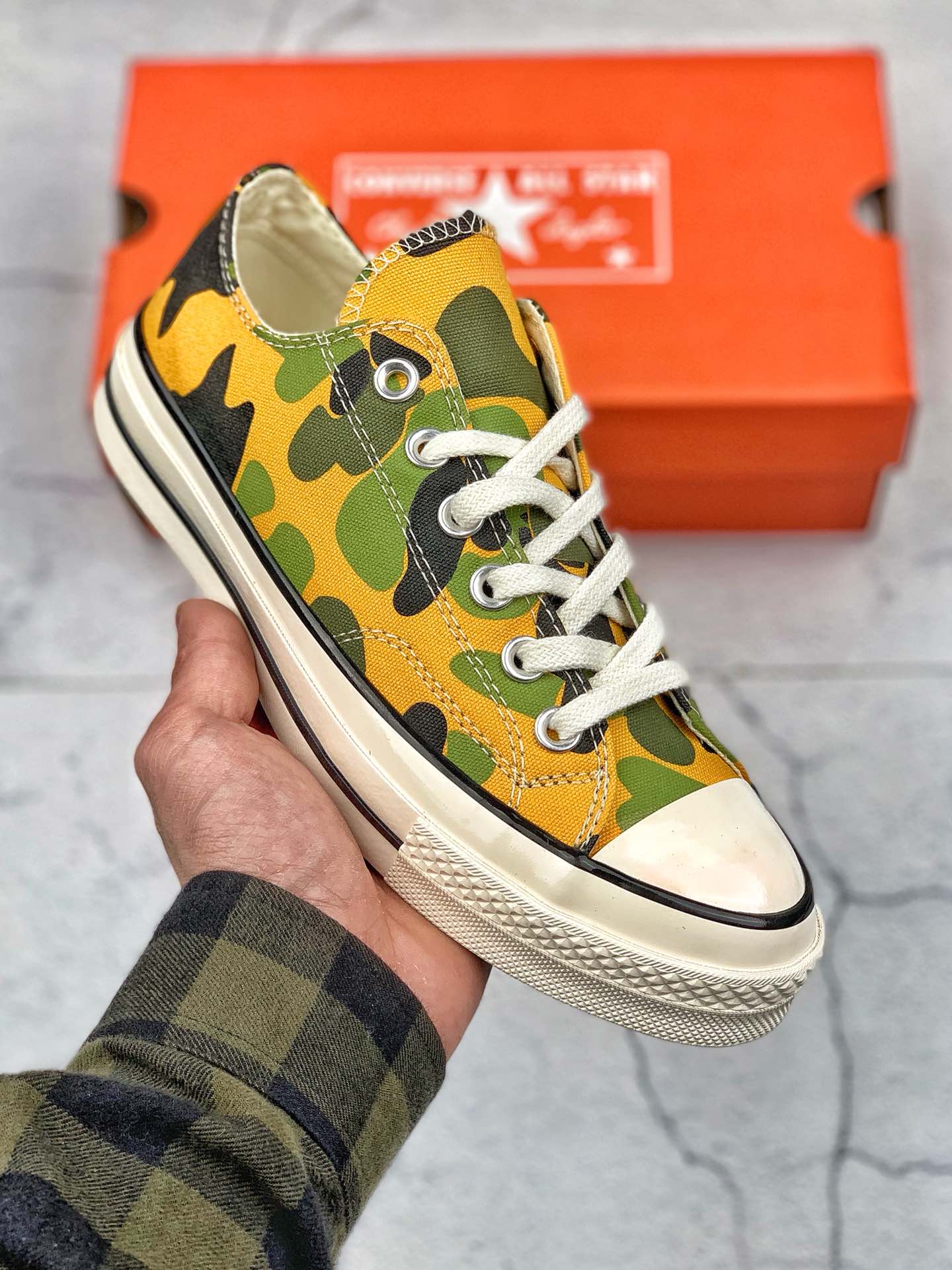 硫化工艺 正确硅蓝pu中底日本限定迷彩配色 不能自拔 匡威converse Chuck Taylor All Star 1970 Ox All Camo 低帮硫化休闲运动板鞋 迷彩黄绿 c 尺码 35 36 36 5 37 37 5 38 39 39 5 40 41 41 5 42 42 5 43 44 莆鞋网 莆田鞋 莆田安福 电商城市场 商贸城小镇 莆鞋网