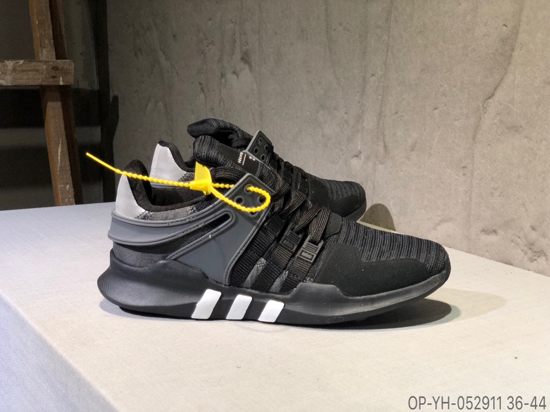 100福利特价  Adidas EQT系列 针织面跑鞋