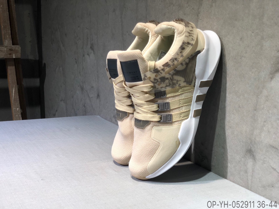 100福利特价  Adidas EQT系列 针织面跑鞋