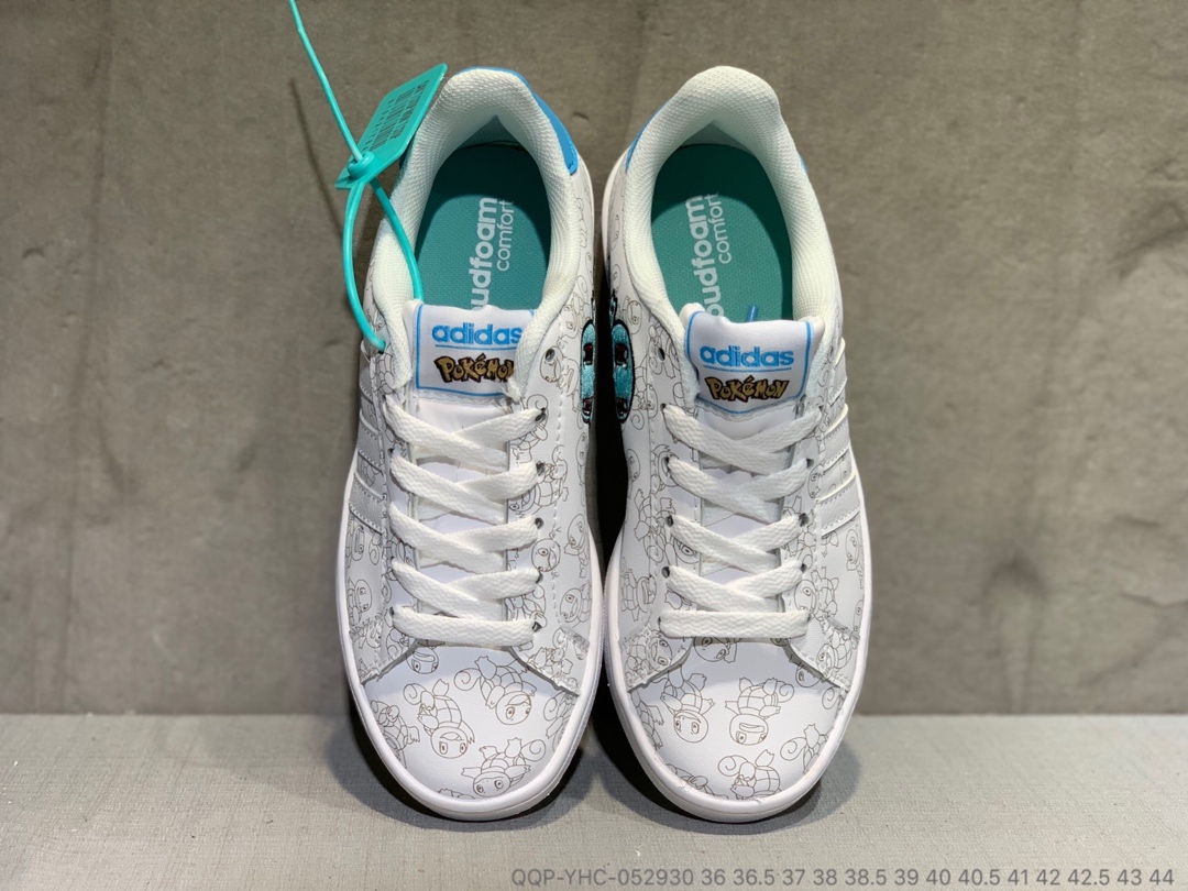 130真标半码   Adidas Stan Smith “比卡丘”卡通系列板鞋 QQP-YHC-052930