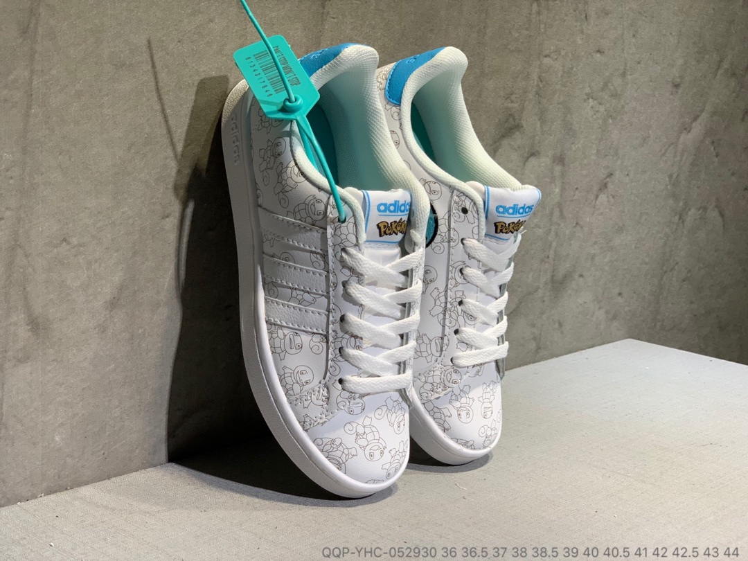 130真标半码   Adidas Stan Smith “比卡丘”卡通系列板鞋 QQP-YHC-052930
