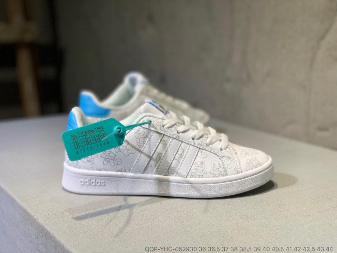 130真标半码   Adidas Stan Smith “比卡丘”卡通系列板鞋 QQP-YHC-052930