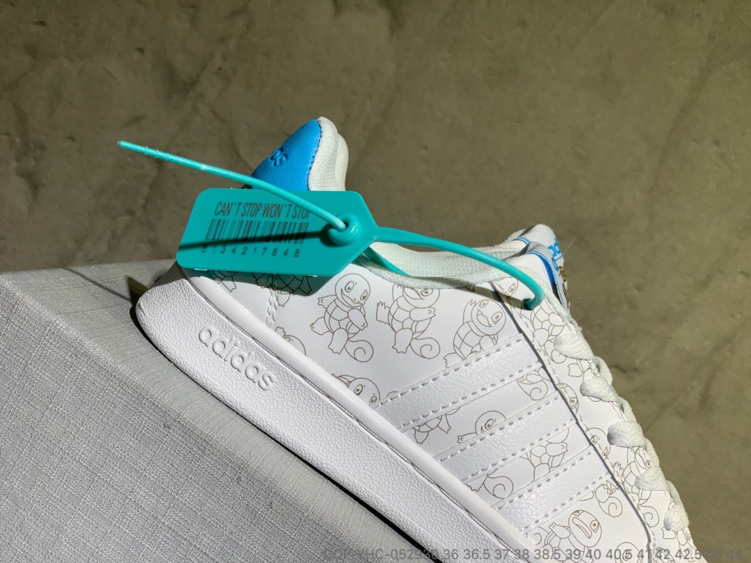 130真标半码   Adidas Stan Smith “比卡丘”卡通系列板鞋 QQP-YHC-052930
