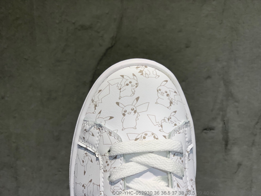 130真标半码   Adidas Stan Smith “比卡丘”卡通系列板鞋 QQP-YHC-052930