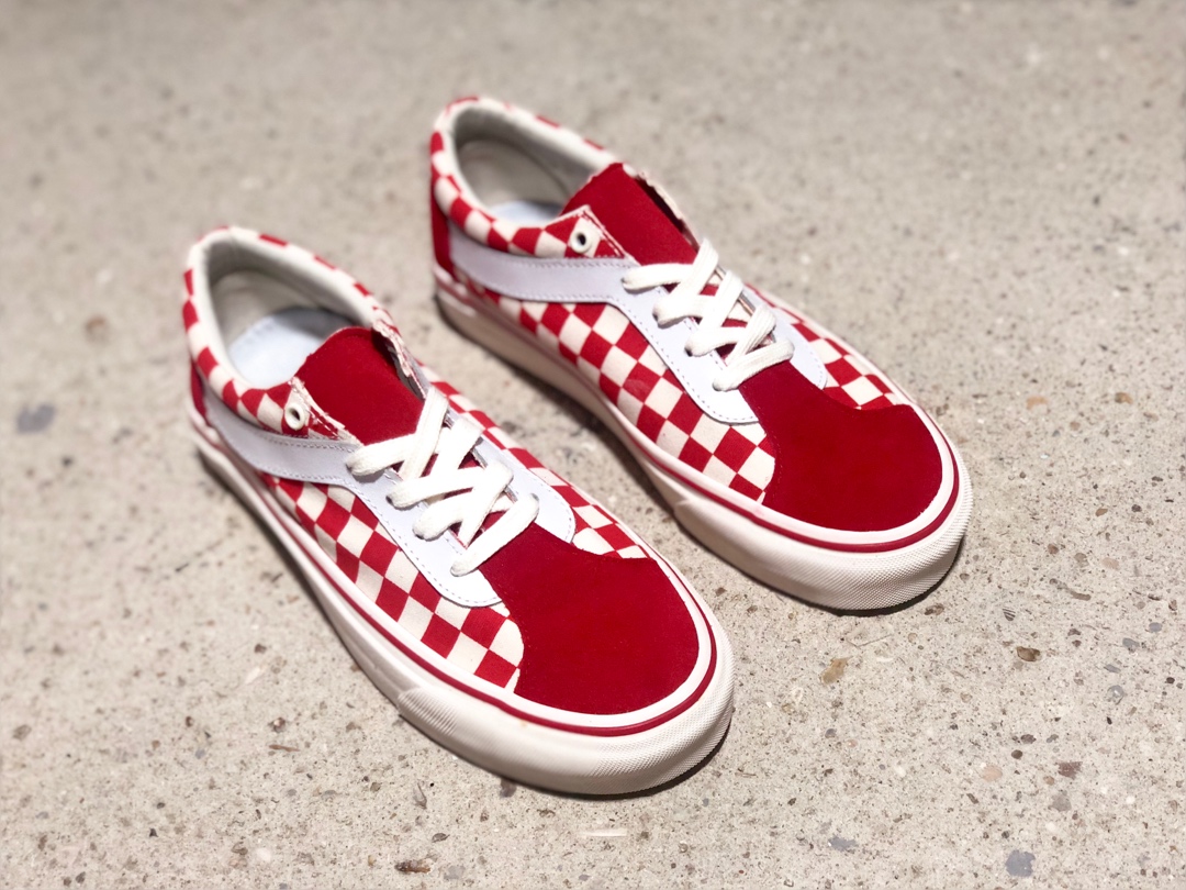 160硫化版本出货！Vans Authentic 44 DX系列万斯“红白格子”帆布硫化板鞋范斯复刻，安纳海姆工厂系列！