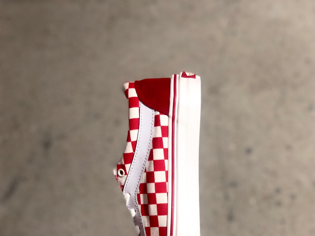 160硫化版本出货！Vans Authentic 44 DX系列万斯“红白格子”帆布硫化板鞋范斯复刻，安纳海姆工厂系列！