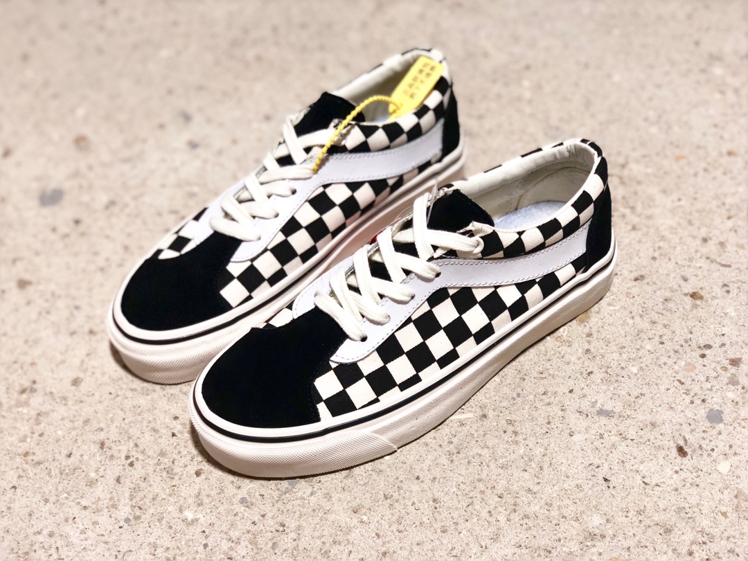 160硫化版本出货！Vans Authentic 44 DX系列万斯“黑白格子”帆布硫化板鞋范斯复刻，安纳海姆工厂系列！