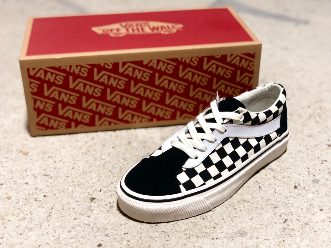 160硫化版本出货！Vans Authentic 44 DX系列万斯“黑白格子”帆布硫化板鞋范斯复刻，安纳海姆工厂系列！