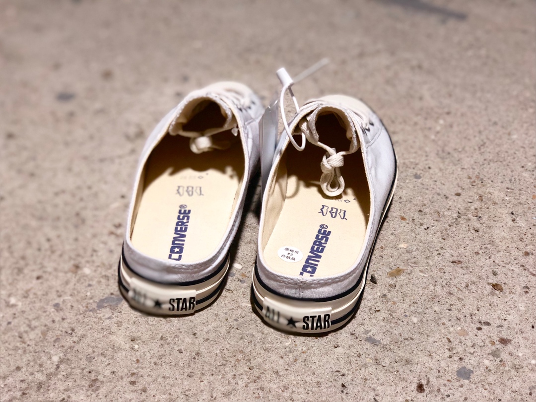 150converse匡威ALL STAR S MULE SLIP OX女式帆布懒人拖鞋 5CL196双围条