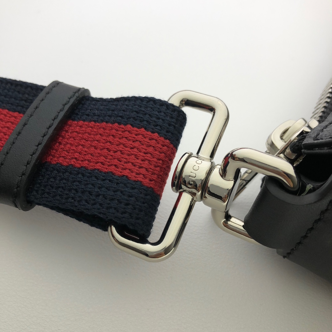 GUCCI古驰饰老虎印花高级人造帆布邮差包474137