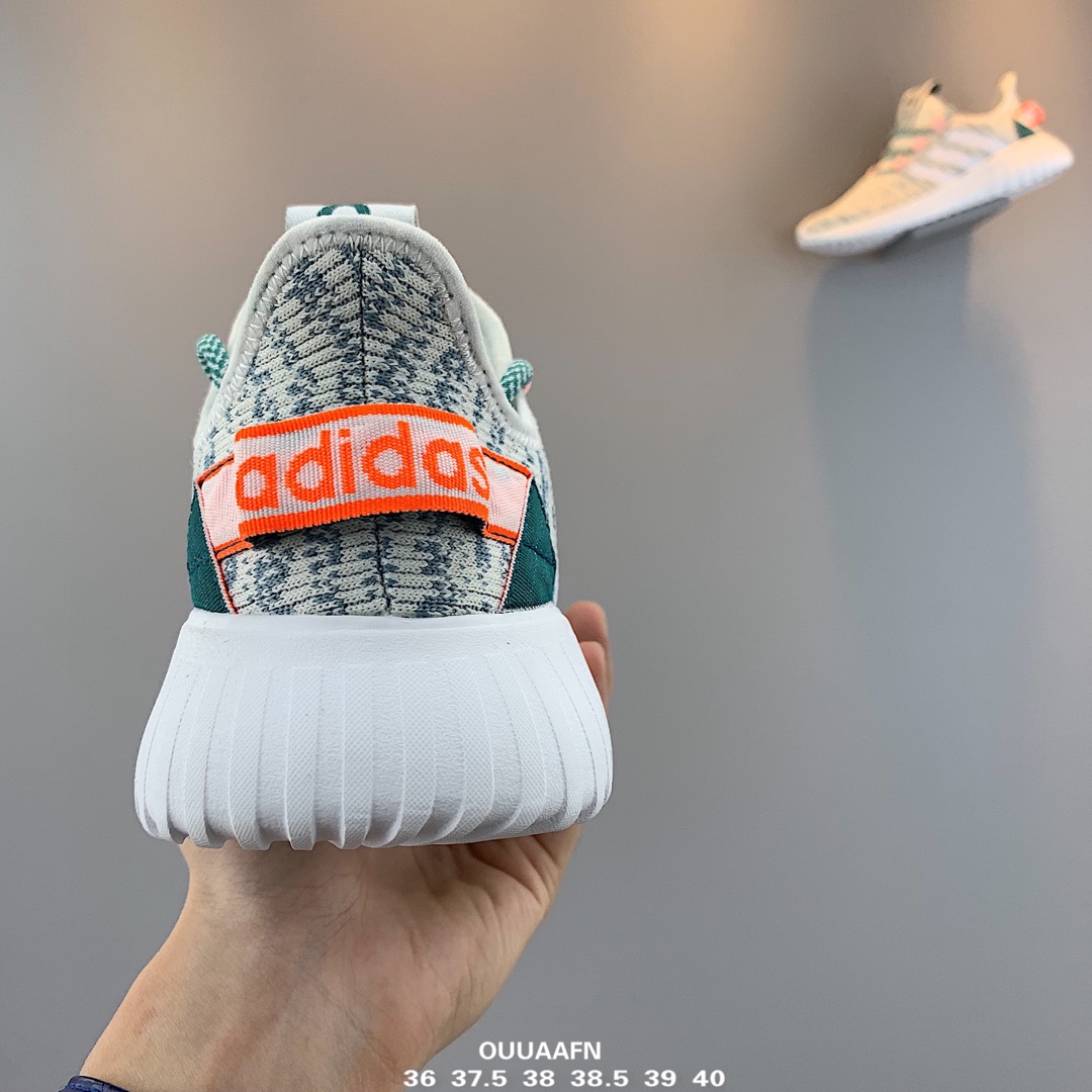 170全网终端 原装 公司级 阿迪达斯 Adidas 小椰子系列 Tublar Doom Sock PK 简版小椰子管方新款 超软耐折防滑大底 针织鞋面夏季透气跑鞋