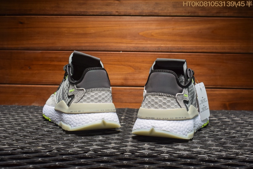 140 真标阿迪达斯 Adidas Nite Jogger ＂夜行者＂2019 全新复古跑鞋 3M 反光设计 进口猪八面