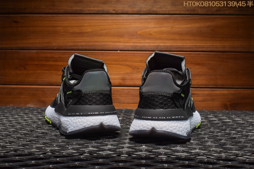 140 真标阿迪达斯 Adidas Nite Jogger ＂夜行者＂2019 全新复古跑鞋 3M 反光设计 进口猪八面