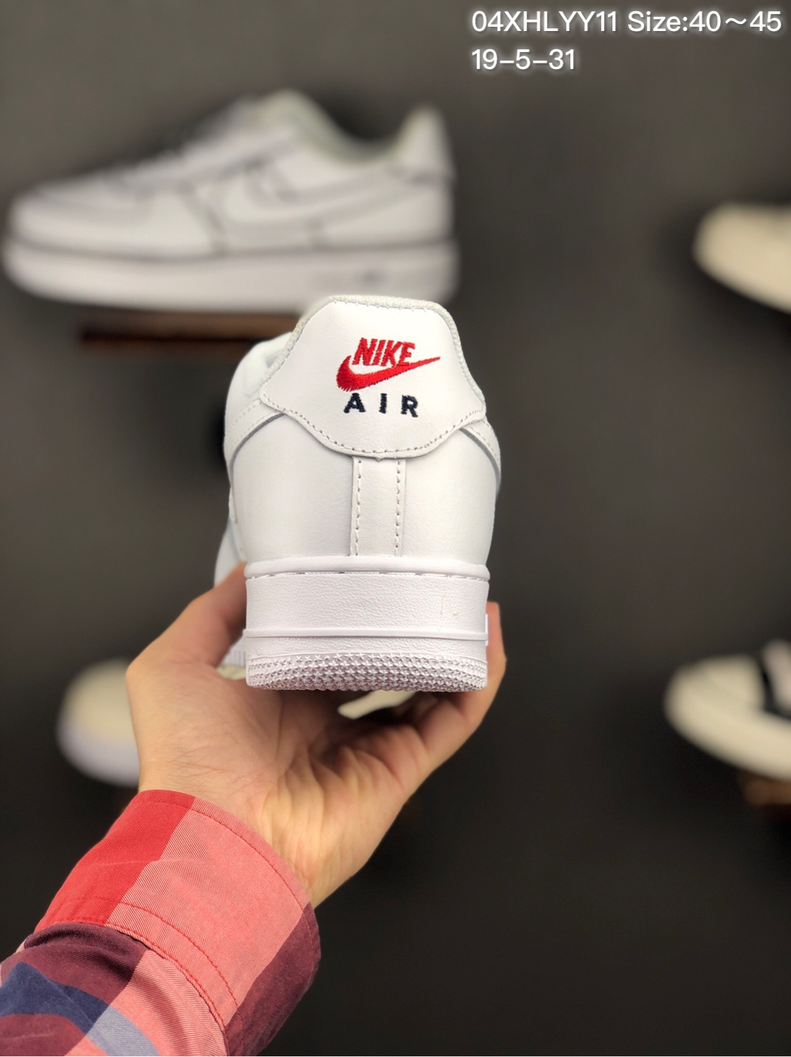 170 头层/耐克 Nike Air Force 1 x Off W hite 原盒真标 头层真皮拼接 OW联名限量空军一号板鞋