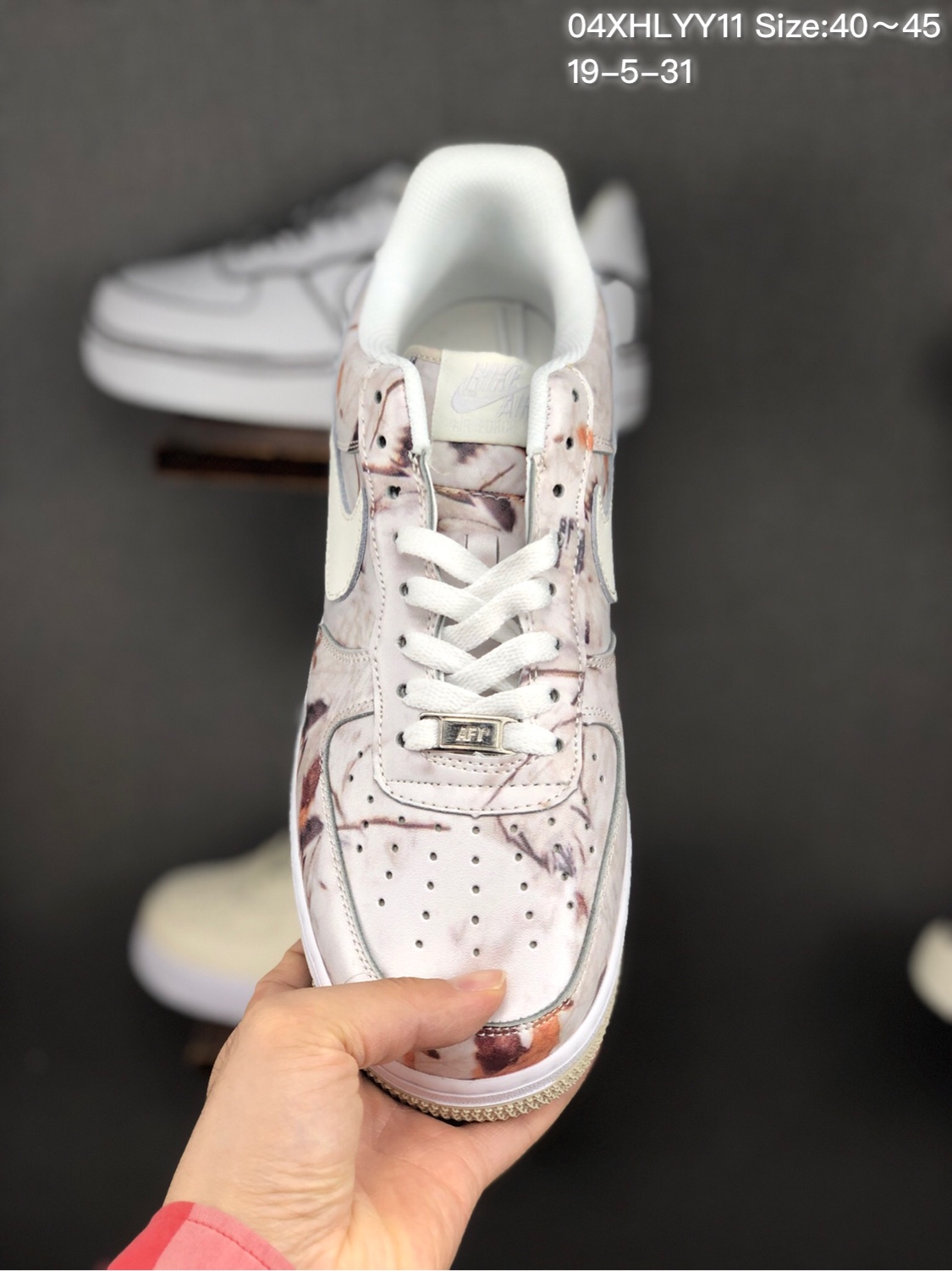 170 头层/耐克 Nike Air Force 1 x Off W hite 原盒真标 头层真皮拼接 OW联名限量空军一号板鞋