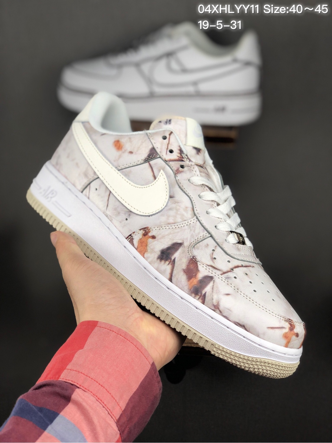 170头层/耐克 Nike Air Force 1 x Off W hite 原盒真标 头层真皮拼接 OW联名限量空军一号板鞋