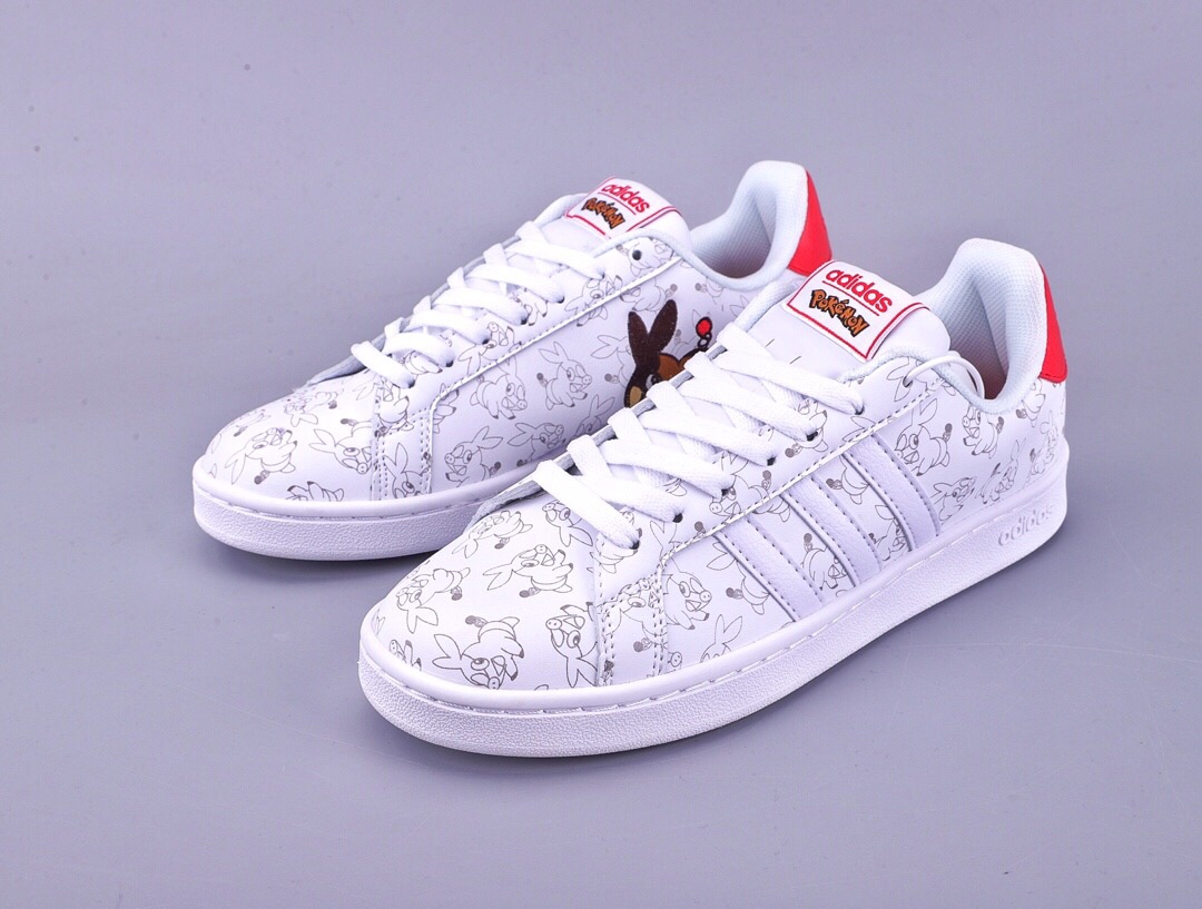170升级原盒版本 宝可梦 Pokémon x adidas neo ADVANTAGE重磅联名 EG2195