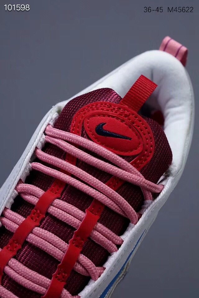 100 荷兰先锋艺术家联名Parra x Nike Air Max 97系列百搭复古气垫慢跑鞋”彩虹游乐园
