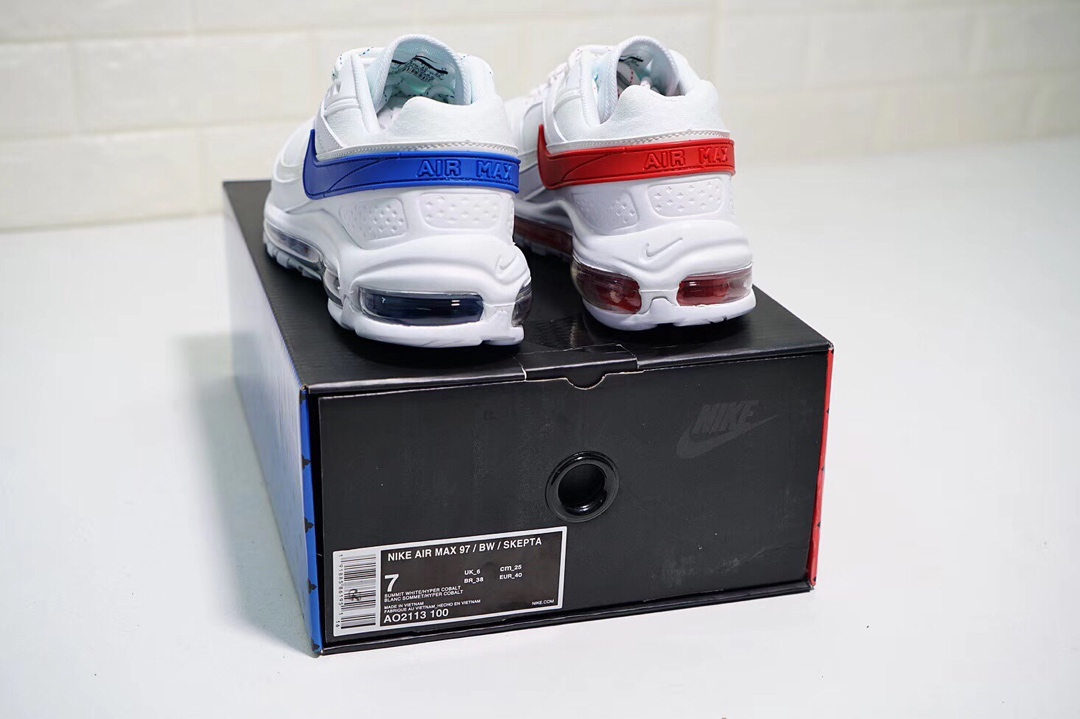 100  Parra x Nike Air Max 97系列百搭复古气垫慢跑鞋