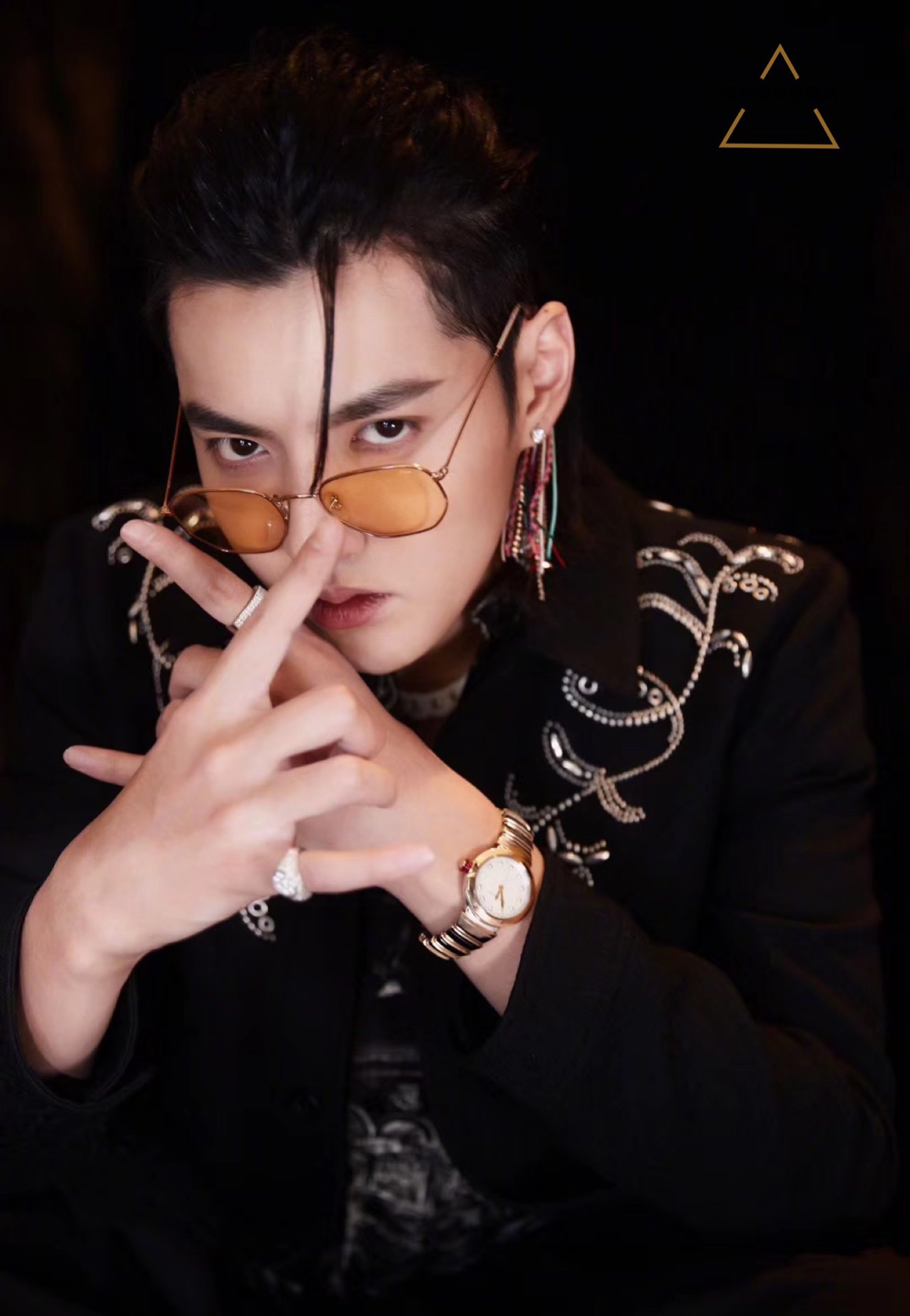 Bvlgari 第一次见到男生戴女表这么 的 不愧是宝格丽家的亚洲代言人