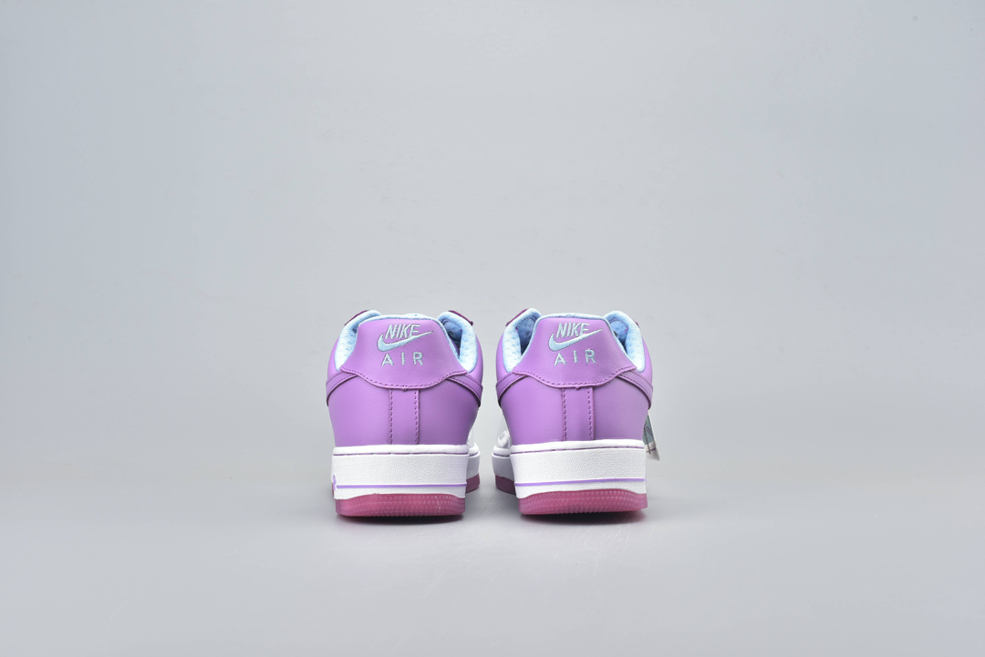 190 Nike Air Force 1 PREMIUM 空军透明鞋面拼接 紫冰蓝 314791-951