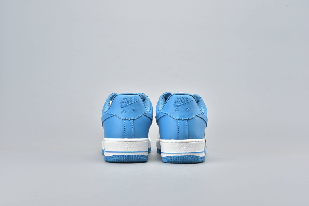 190 Nike Air Force 1 PREMIUM 空军透明鞋面拼接 天蓝 313641-941