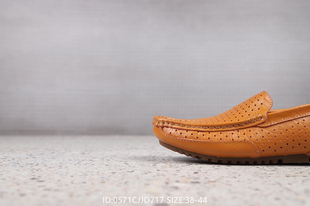 120 ECCO爱步 男鞋19春夏款商务休闲正装鞋套脚豆豆鞋