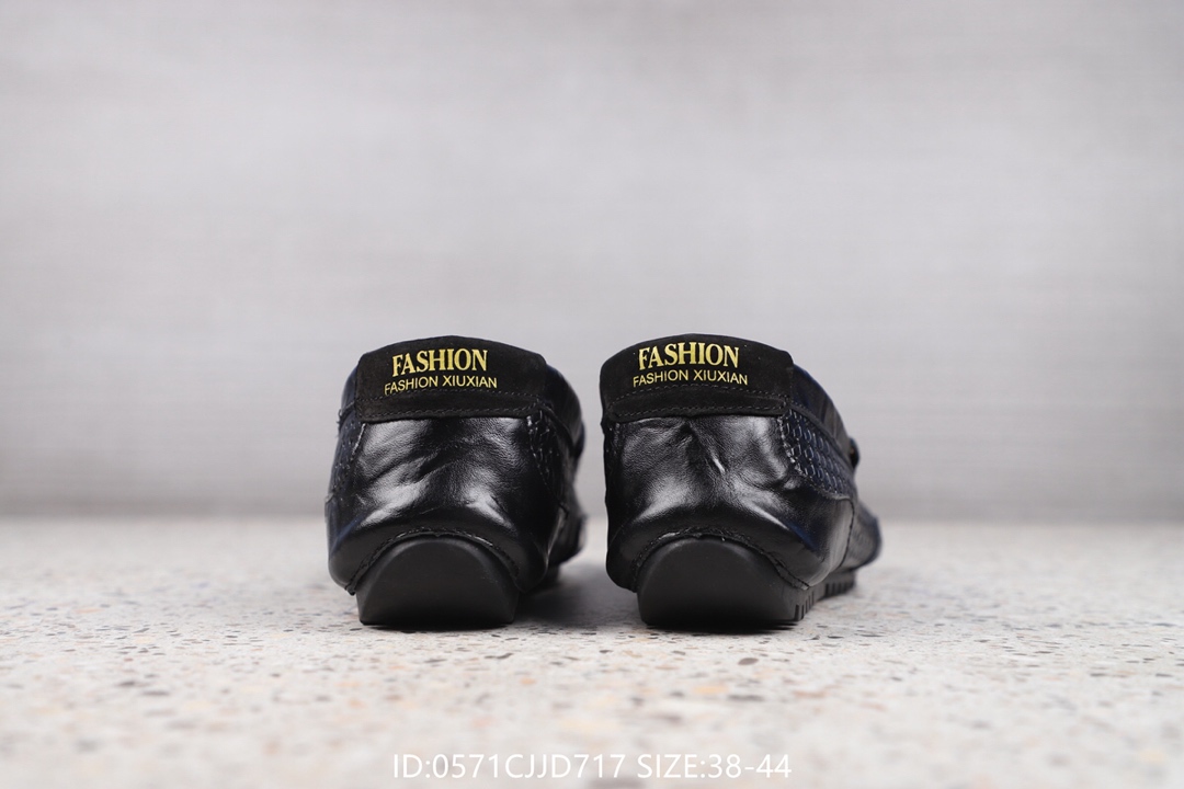 120 ECCO爱步 男鞋19春夏款商务休闲正装鞋套脚豆豆鞋