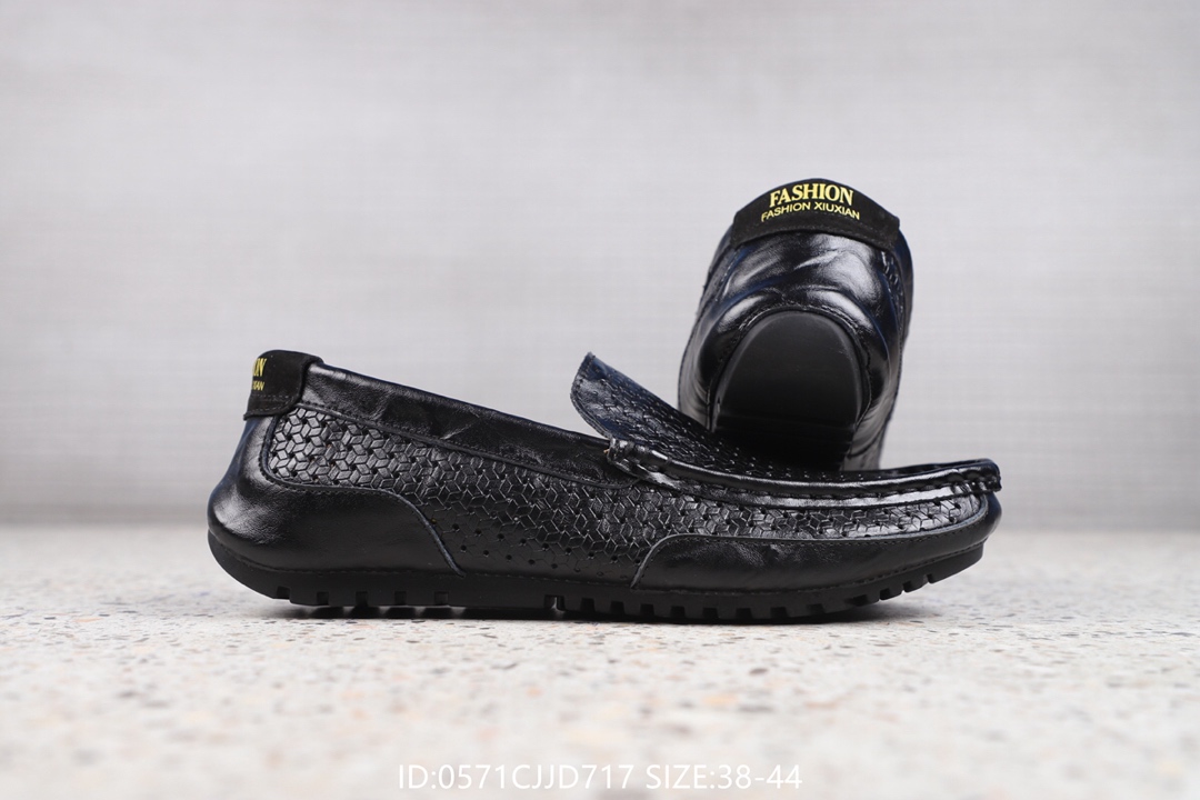 120 ECCO爱步 男鞋19春夏款商务休闲正装鞋套脚豆豆鞋