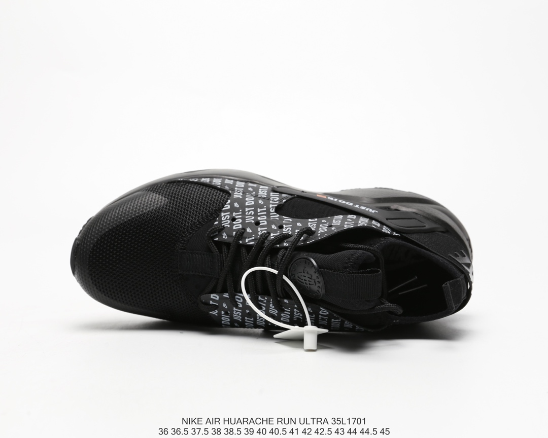 100  公司级福利华莱士四代联名款 NIKE AIR HUARACHE RUN ULTRA 超轻透气网面跑鞋 内置气垫
