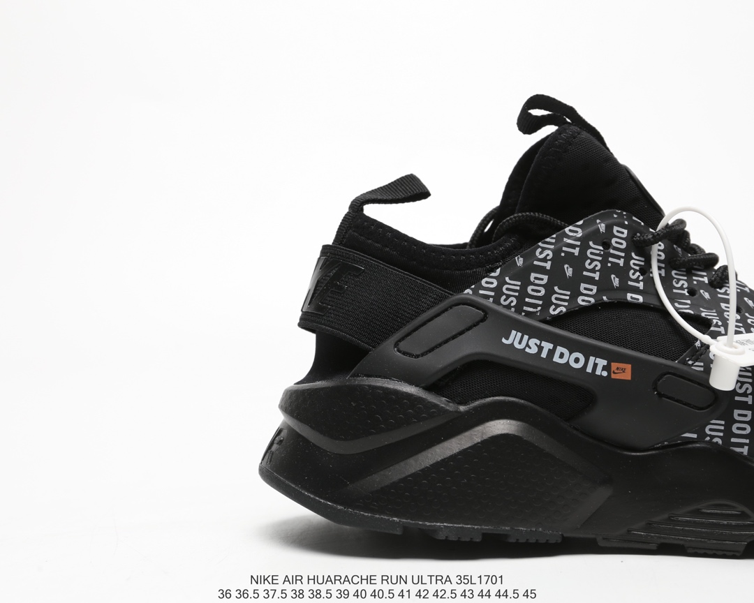 100  公司级福利华莱士四代联名款 NIKE AIR HUARACHE RUN ULTRA 超轻透气网面跑鞋 内置气垫