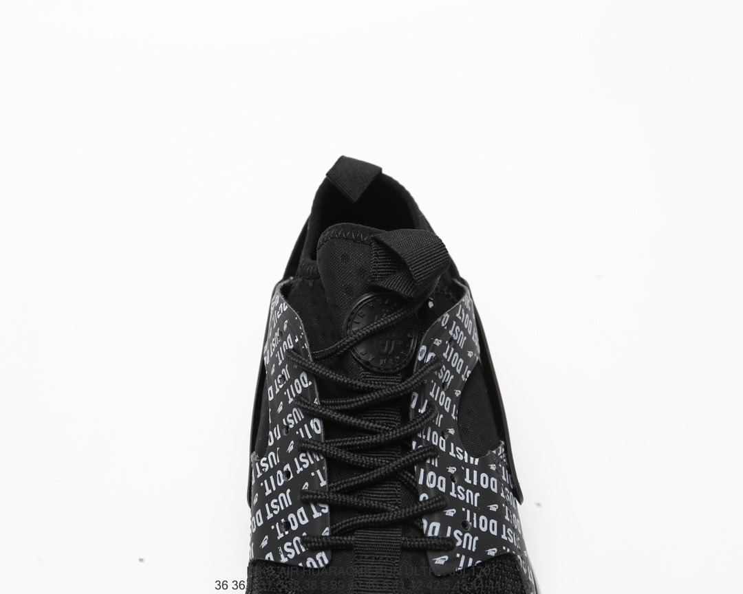 100  公司级福利华莱士四代联名款 NIKE AIR HUARACHE RUN ULTRA 超轻透气网面跑鞋 内置气垫