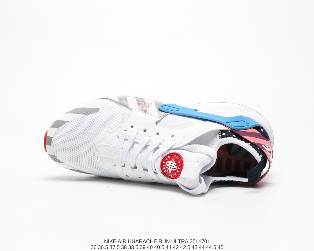 100  公司级福利华莱士四代联名款 NIKE AIR HUARACHE RUN ULTRA 超轻透气网面跑鞋 内置气垫