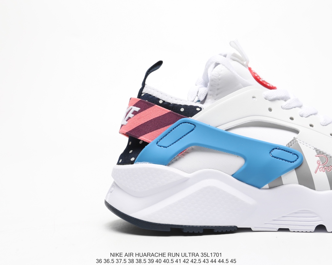 100  公司级福利华莱士四代联名款 NIKE AIR HUARACHE RUN ULTRA 超轻透气网面跑鞋 内置气垫
