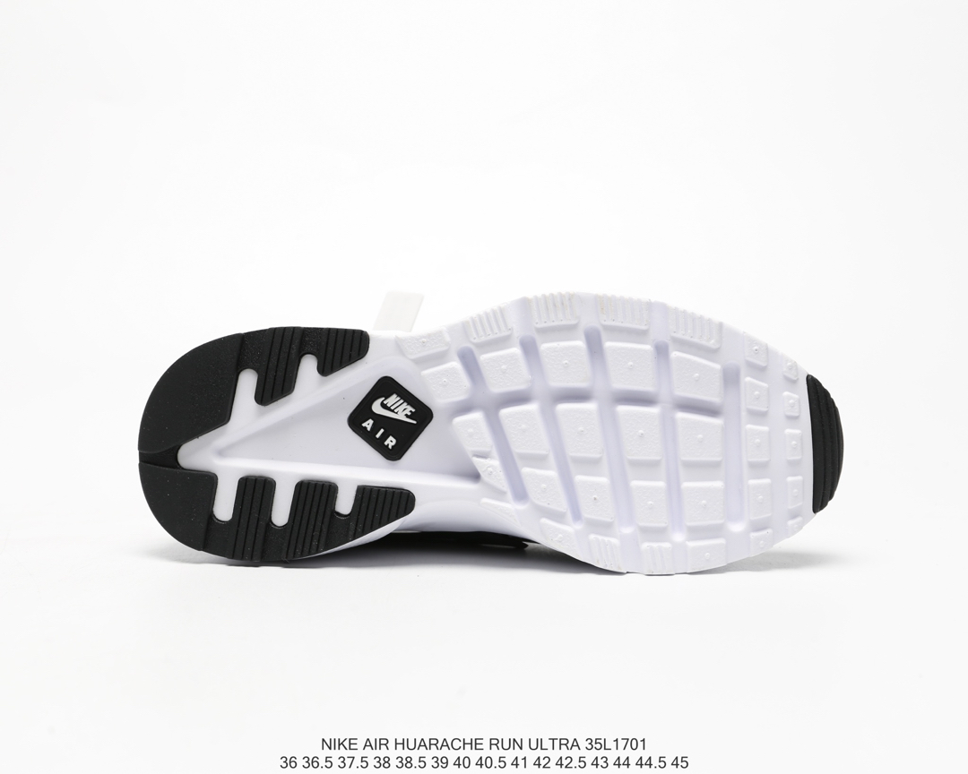 100  公司级福利华莱士四代联名款 NIKE AIR HUARACHE RUN ULTRA 超轻透气网面跑鞋 内置气垫
