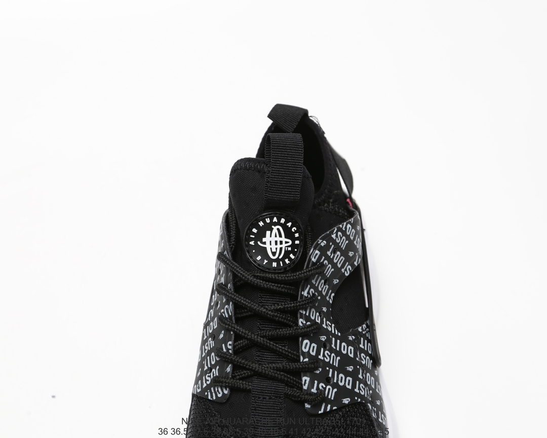 100  公司级福利华莱士四代联名款 NIKE AIR HUARACHE RUN ULTRA 超轻透气网面跑鞋 内置气垫
