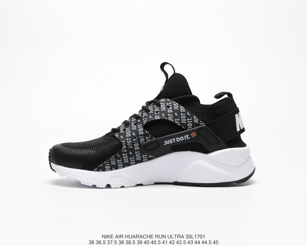 100  公司级福利华莱士四代联名款 NIKE AIR HUARACHE RUN ULTRA 超轻透气网面跑鞋 内置气垫