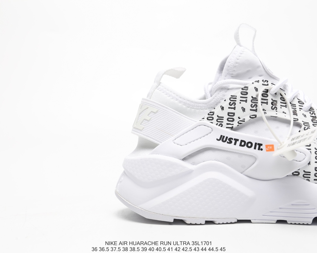 100  公司级福利华莱士四代联名款 NIKE AIR HUARACHE RUN ULTRA 超轻透气网面跑鞋 内置气垫
