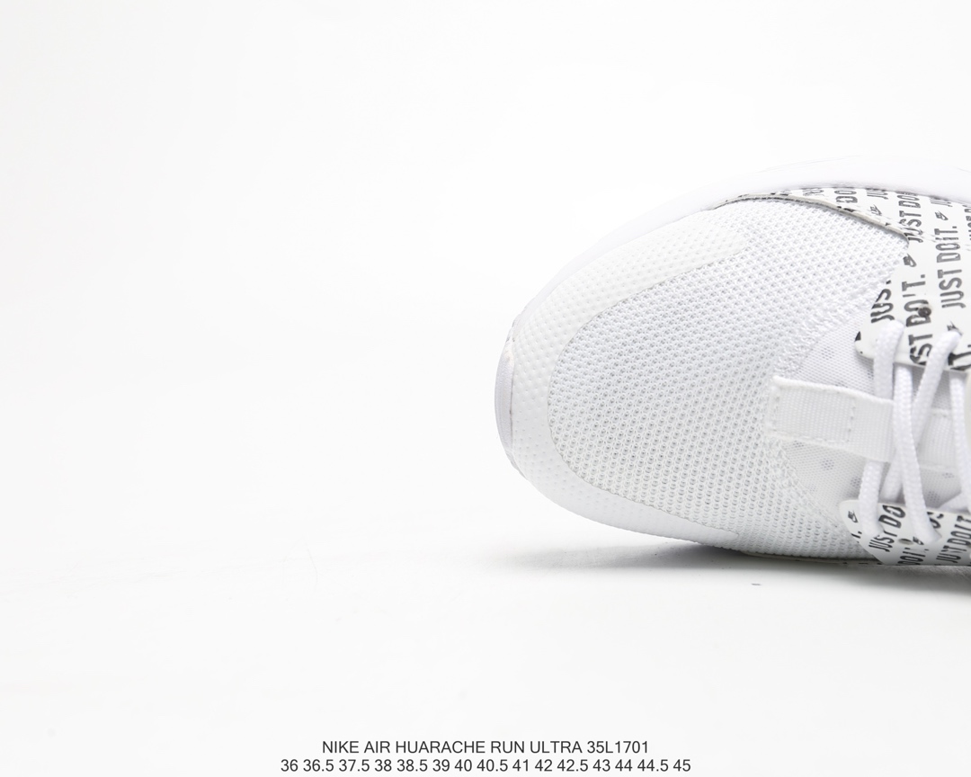 100  公司级福利华莱士四代联名款 NIKE AIR HUARACHE RUN ULTRA 超轻透气网面跑鞋 内置气垫