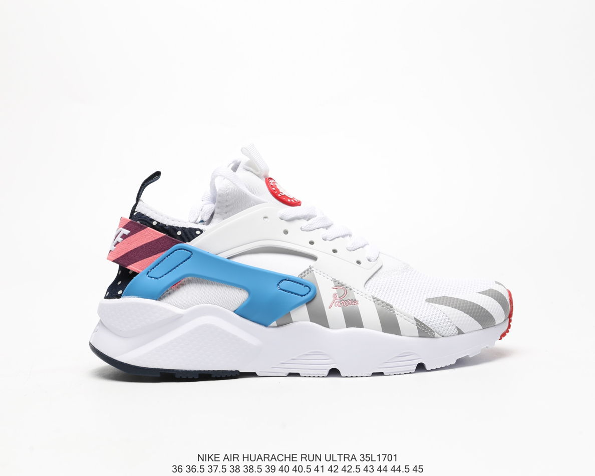 100  公司级福利华莱士四代联名款 NIKE AIR HUARACHE RUN ULTRA 超轻透气网面跑鞋 内置气垫