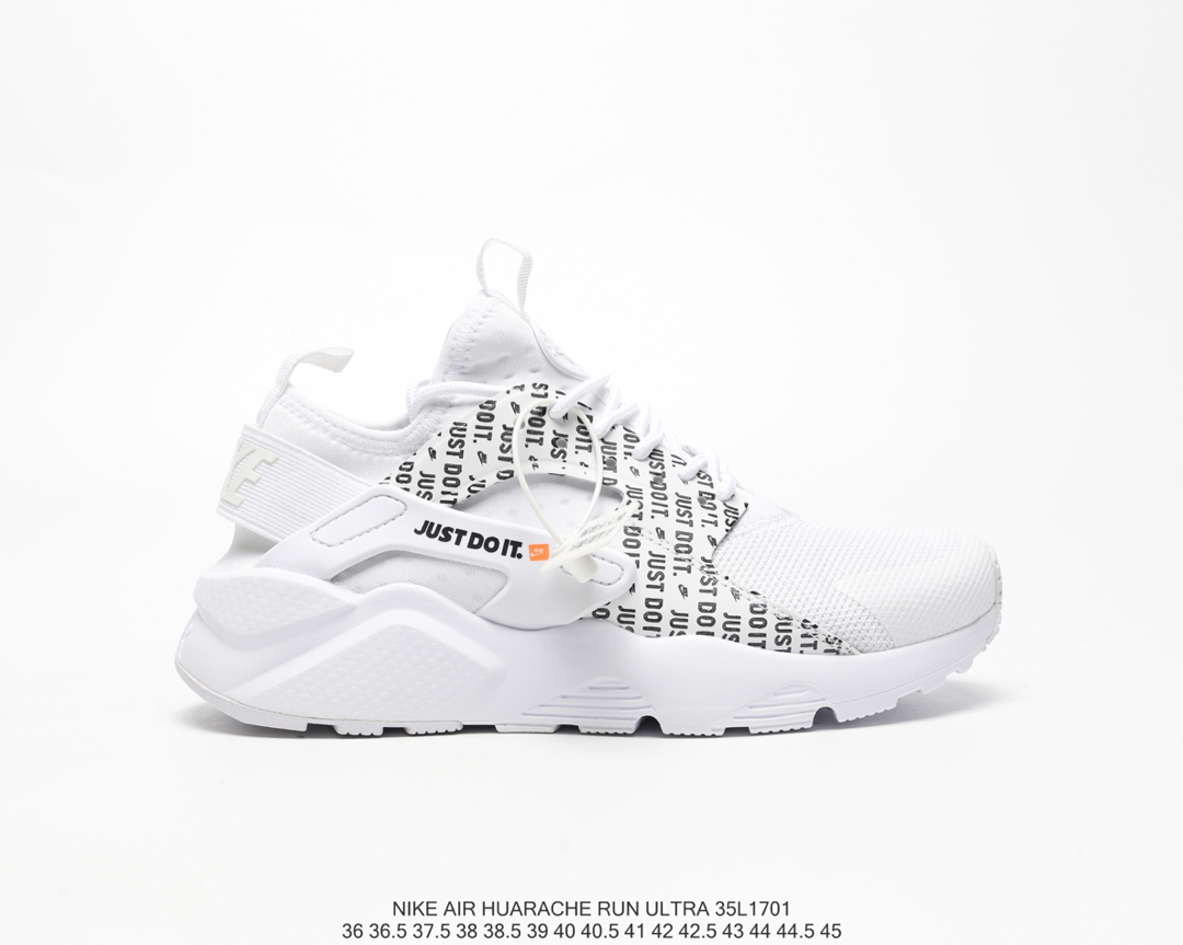 100  公司级福利华莱士四代联名款 NIKE AIR HUARACHE RUN ULTRA 超轻透气网面跑鞋 内置气垫