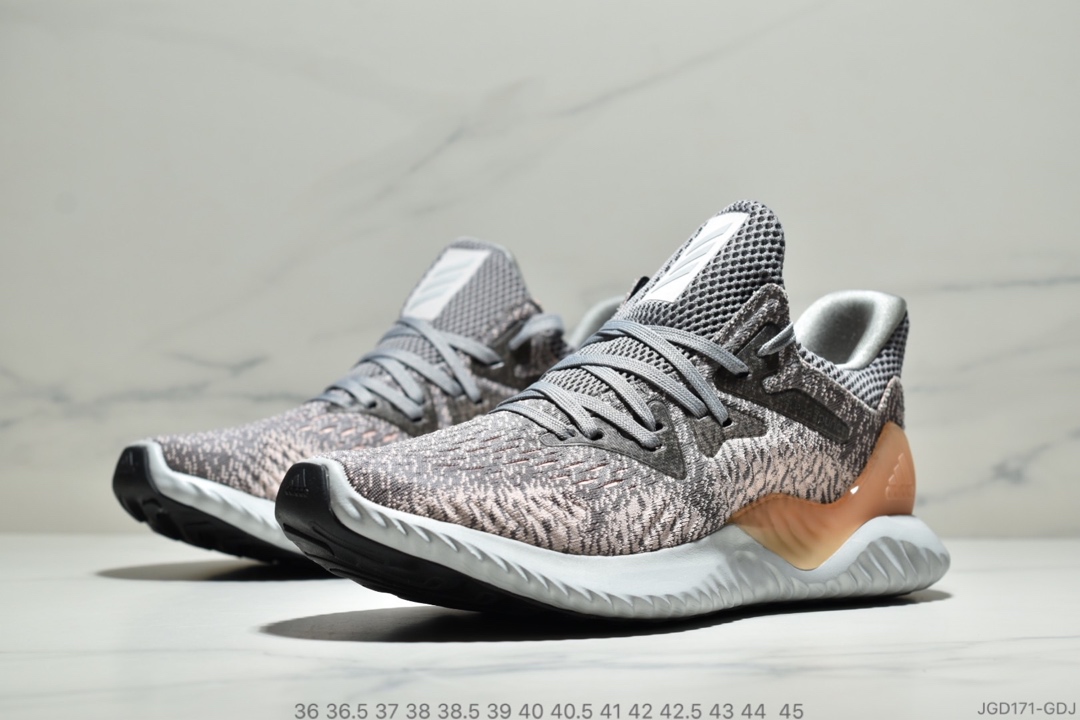 180公司级 阿迪达斯Adidas Alphabounce Beyond 阿尔法小椰子透气缓震跑步鞋 CG5579 哈登上脚