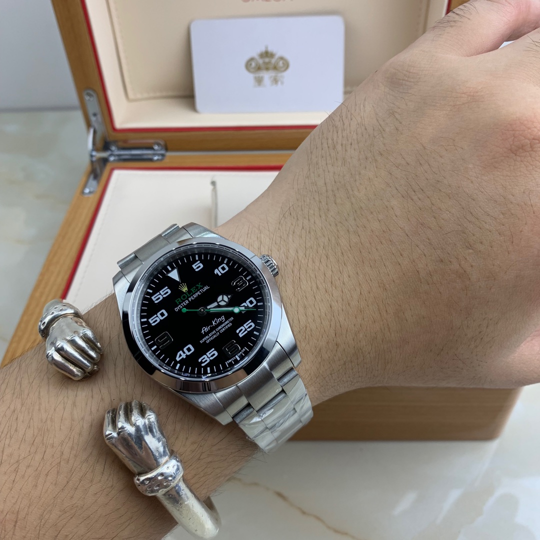 NO:154098,Royal Real Shot Rolex Air Overlord Series Men's Watch, Rolex19860909皇家实拍 劳力士空中霸王型系列男款腕表,,rolex,Watch