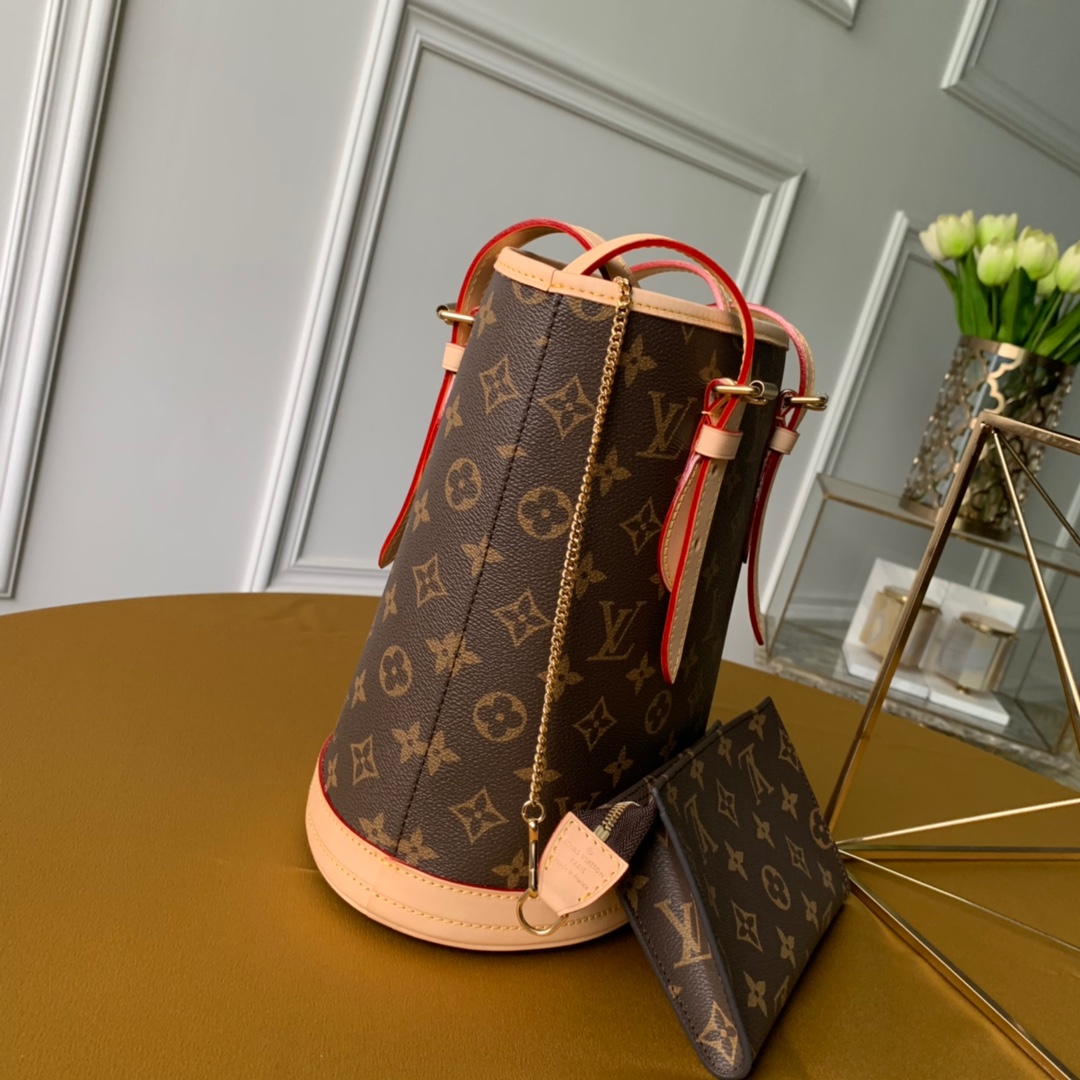 Louis Vuitton LV 中古子母水桶包 M41994