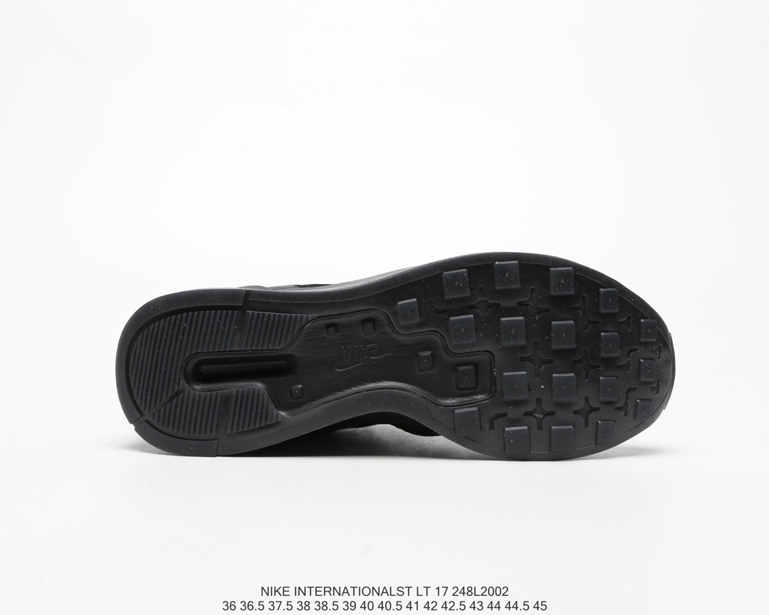 110#福利 Nike off-white INTERNATIONALST LT17 男女华夫联名复古跑鞋 AA2087 001